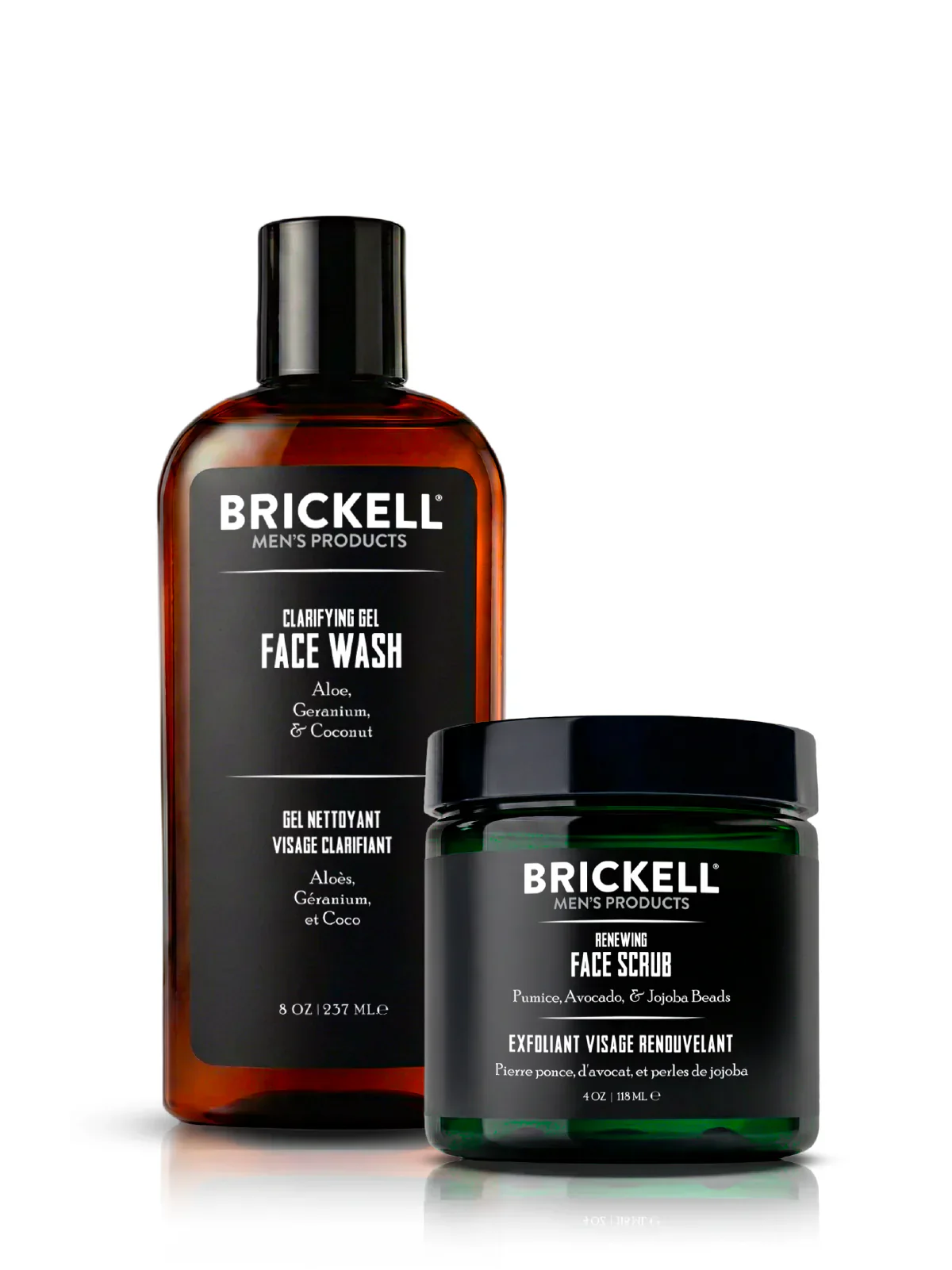 Clarifying Gel Face Wash & Renewing Face Scrub - Image 5