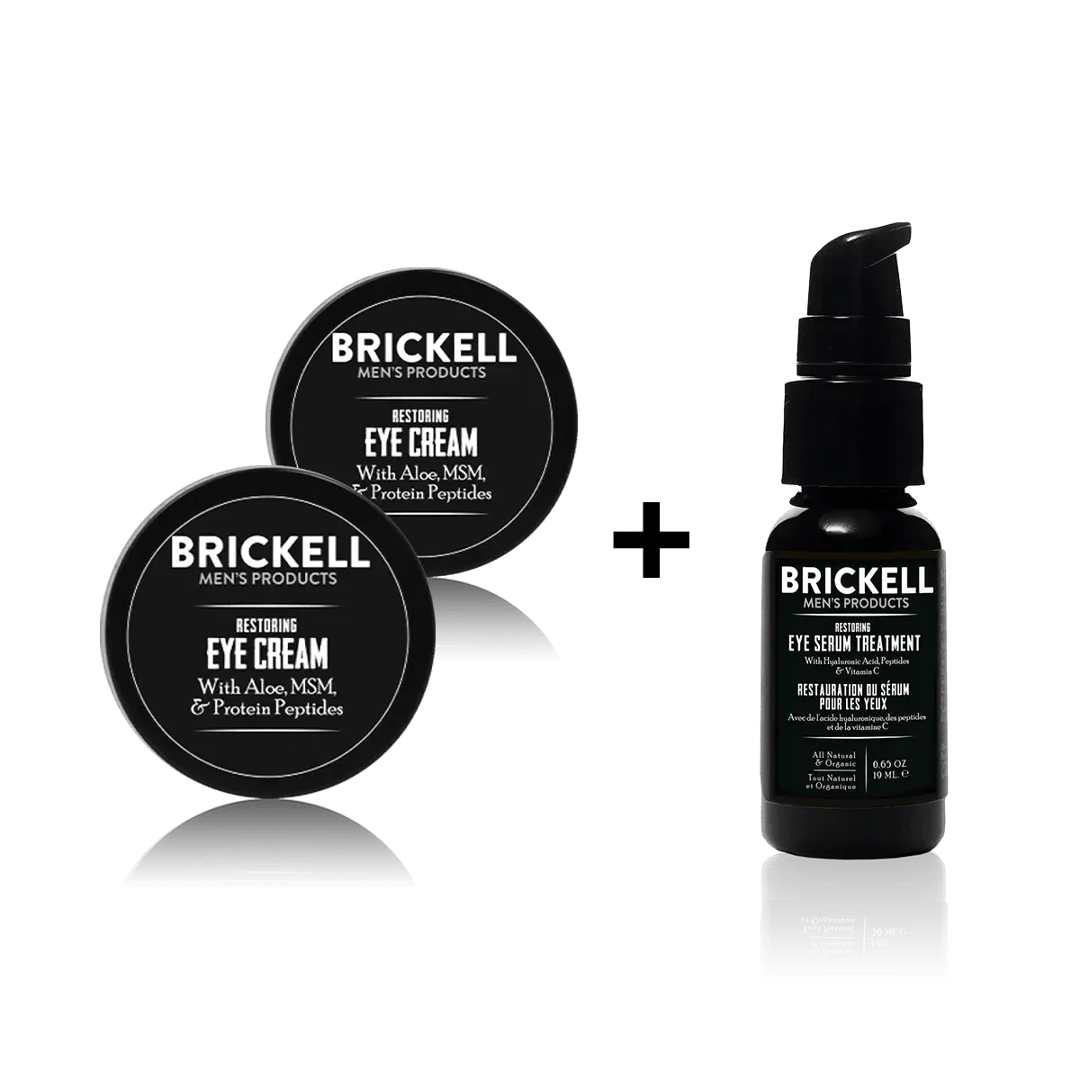 Restoring Eye Cream for Men + FREE Restoring Eye Serum - Image 2