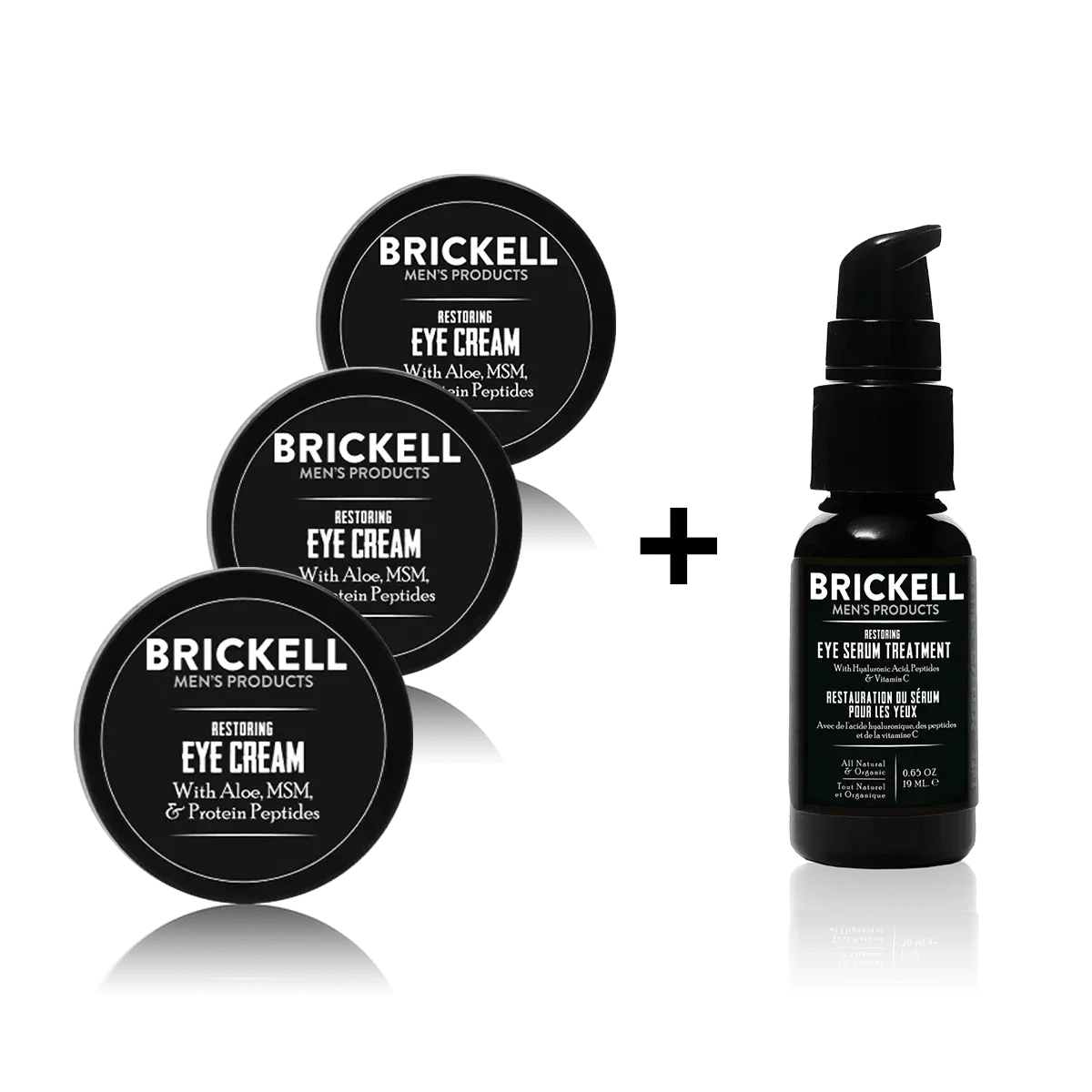 Restoring Eye Cream for Men + FREE Restoring Eye Serum - Image 3