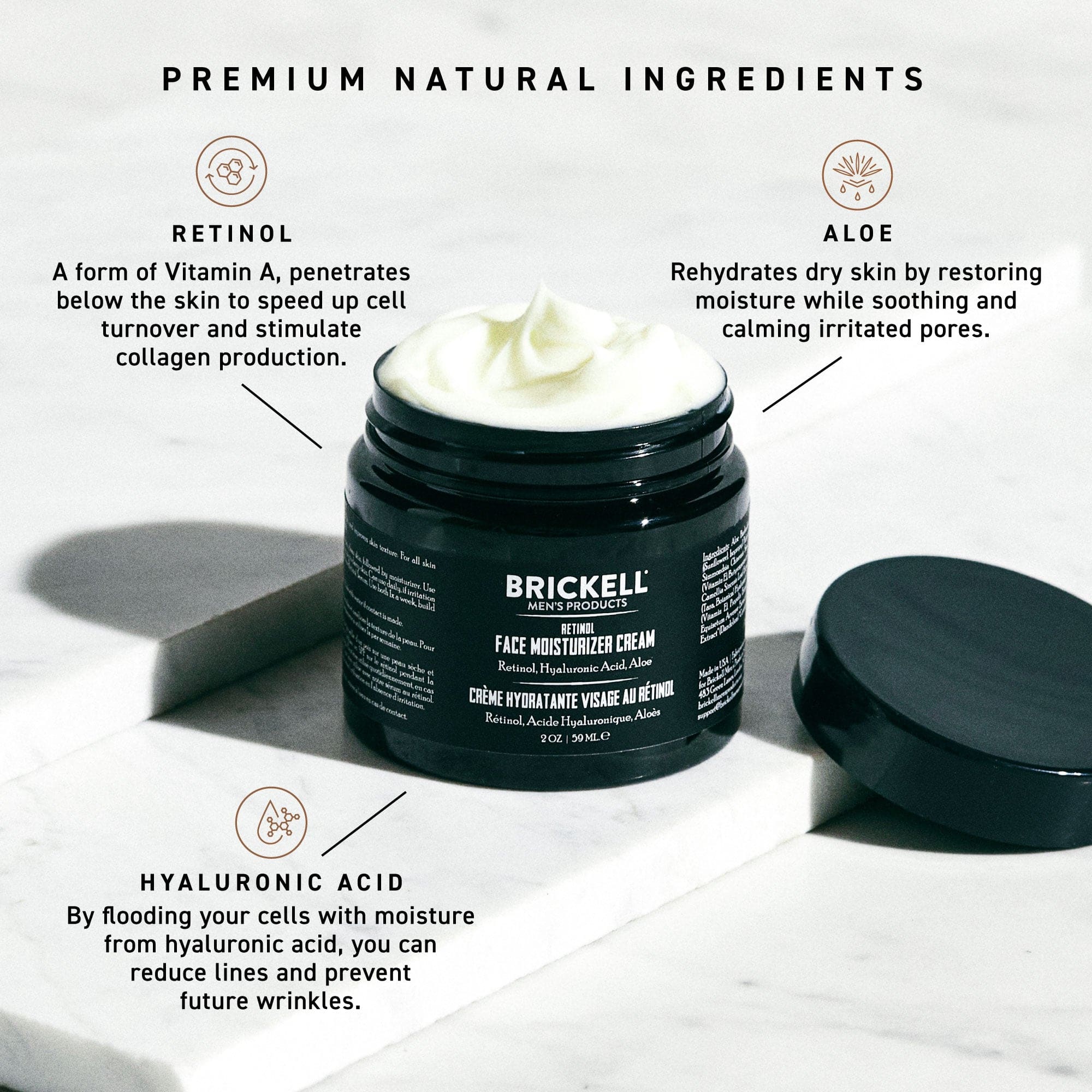Retinol Face Moisturizer Cream for Men  [Amazon Landing] - Image 2